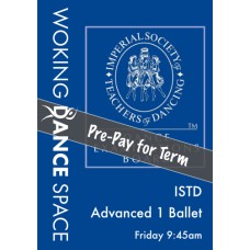 ISTD Advanced 1 Ballet - 2026 Autumn Term
