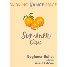 Summer - Beginners Ballet - Weds 12th August Summer - Beginners Ballet - Weds 12th August